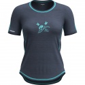 T-SHIRT CRAZY W EXIT LAKE BLUE